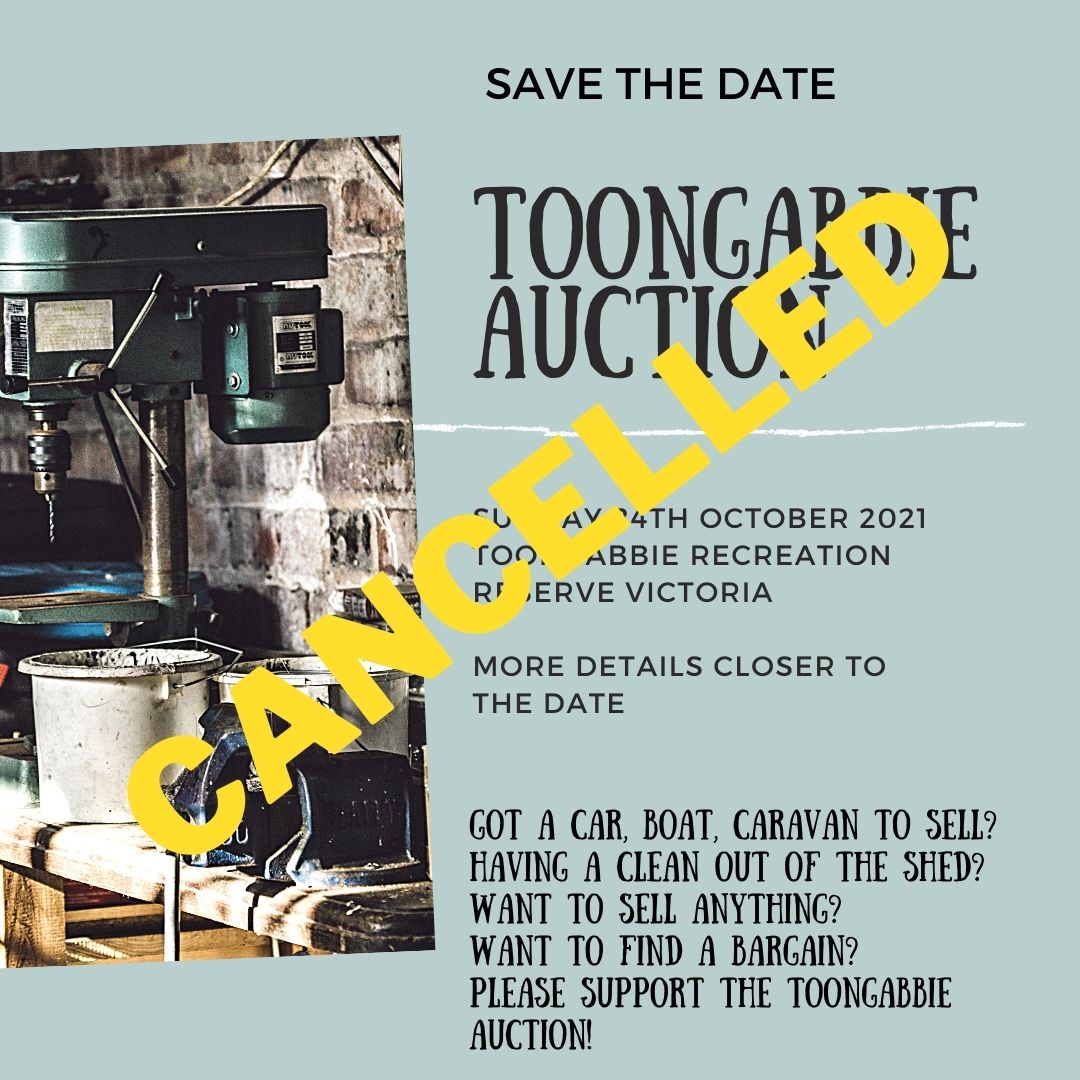 You are currently viewing CANCELLED Toongabbie Auction 2021