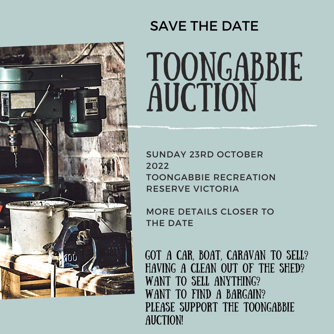 You are currently viewing Toongabbie Auction 2022