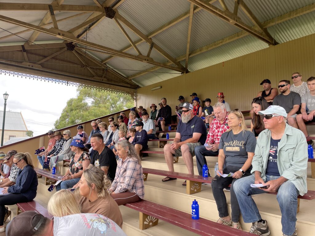 Toongabbie Victoria Federation Grandstand on Australia Day 2026